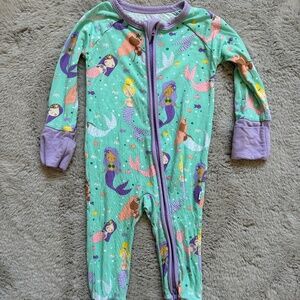 Little Sleepies Zippy - Mermaid 0-3M